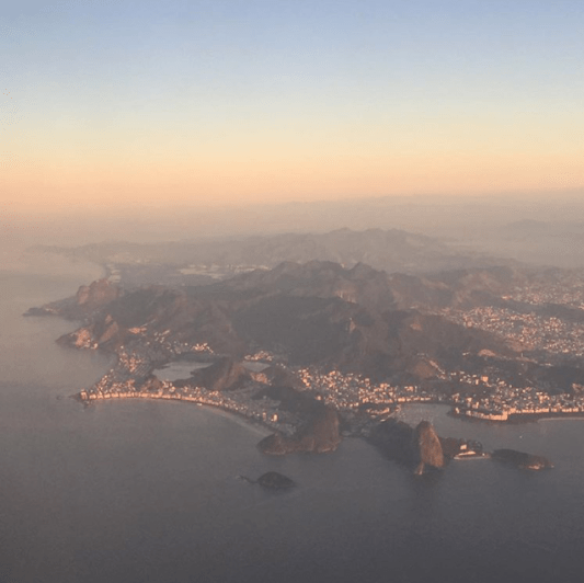 vista rio de janeiro nascer do sol
